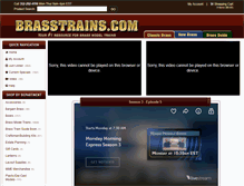 Tablet Screenshot of brasstrains.com